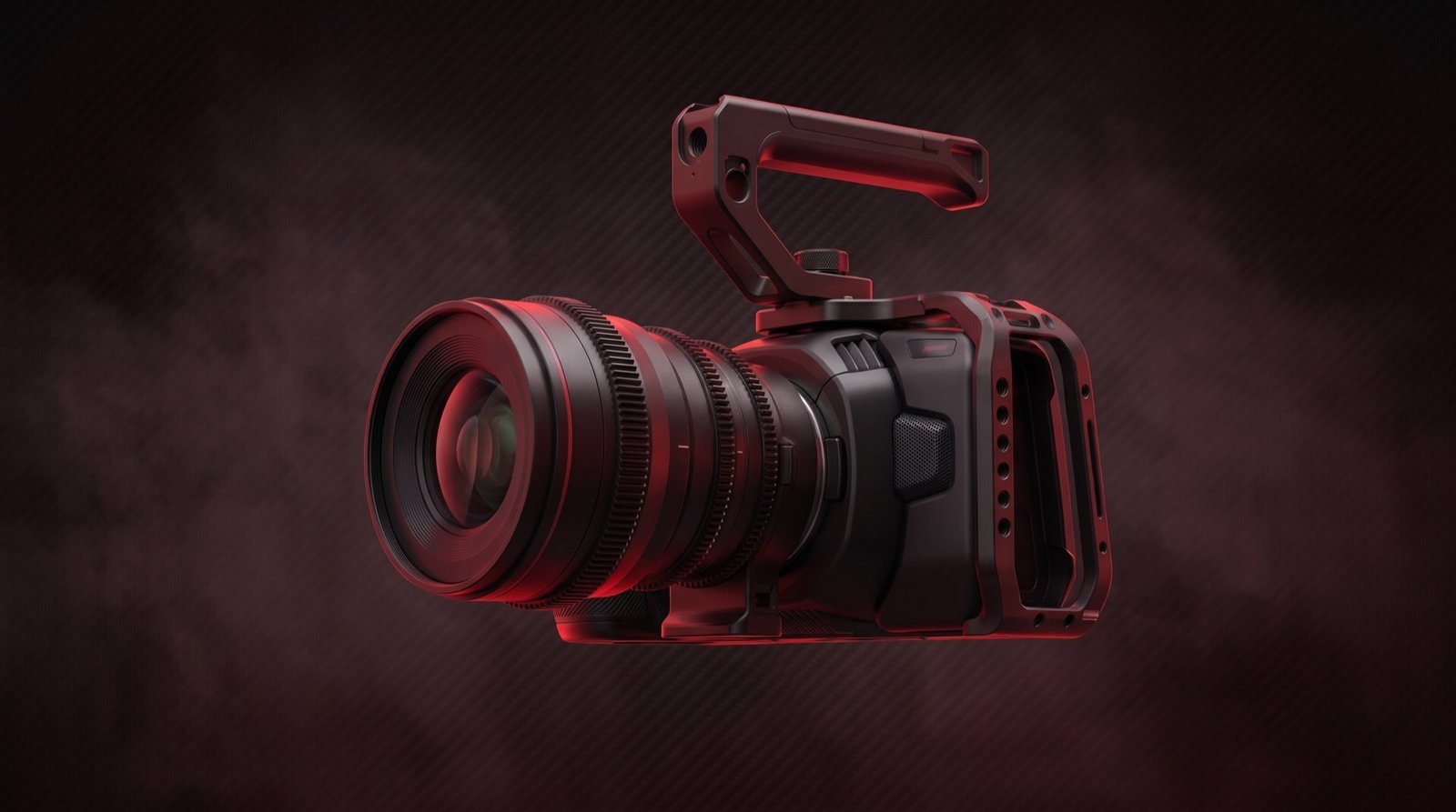 La caméra de cinéma du studio